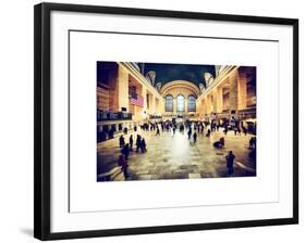 Grand Central Terminal at 42nd Street and Park Avenue in Midtown Manhattan in New York-Philippe Hugonnard-Framed Art Print