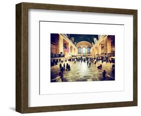 Grand Central Terminal at 42nd Street and Park Avenue in Midtown Manhattan in New York-Philippe Hugonnard-Framed Art Print