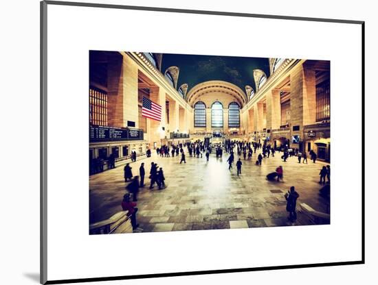 Grand Central Terminal at 42nd Street and Park Avenue in Midtown Manhattan in New York-Philippe Hugonnard-Mounted Art Print