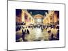 Grand Central Terminal at 42nd Street and Park Avenue in Midtown Manhattan in New York-Philippe Hugonnard-Mounted Art Print