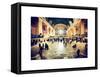 Grand Central Terminal at 42nd Street and Park Avenue in Midtown Manhattan in New York-Philippe Hugonnard-Framed Stretched Canvas