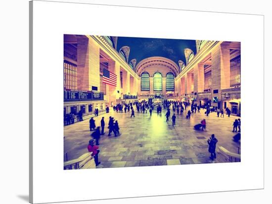 Grand Central Terminal at 42nd Street and Park Avenue in Midtown Manhattan in New York-Philippe Hugonnard-Stretched Canvas