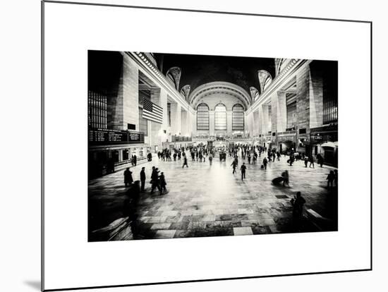 Grand Central Terminal at 42nd Street and Park Avenue in Midtown Manhattan in New York-Philippe Hugonnard-Mounted Art Print