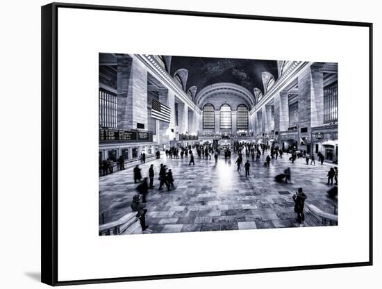 Grand Central Terminal at 42nd Street and Park Avenue in Midtown Manhattan in New York-Philippe Hugonnard-Framed Stretched Canvas