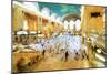 Grand Central Terminal II - In the Style of Oil Painting-Philippe Hugonnard-Mounted Premium Giclee Print