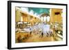 Grand Central Terminal II - In the Style of Oil Painting-Philippe Hugonnard-Framed Giclee Print