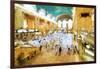 Grand Central Terminal II - In the Style of Oil Painting-Philippe Hugonnard-Framed Giclee Print