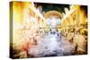 Grand central Terminal - In the Style of Oil Painting-Philippe Hugonnard-Stretched Canvas