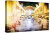 Grand central Terminal - In the Style of Oil Painting-Philippe Hugonnard-Stretched Canvas