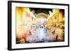 Grand central Terminal - In the Style of Oil Painting-Philippe Hugonnard-Framed Giclee Print