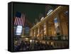 Grand Central Terminal Interior, Manhattan, New York City, New York, USA-Amanda Hall-Framed Stretched Canvas