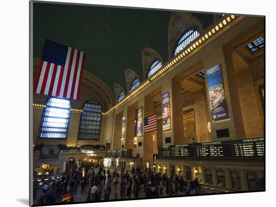 Grand Central Terminal Interior, Manhattan, New York City, New York, USA-Amanda Hall-Mounted Photographic Print