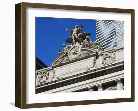 Grand Central Terminal, Manhattan, New York City, New York, USA-Amanda Hall-Framed Photographic Print