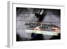 Grand Central Terminal Reflection-null-Framed Photo