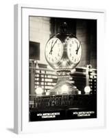 Grand Central Terminal's Four-Sided Seth Thomas Clock - Manhattan - New York-Philippe Hugonnard-Framed Photographic Print