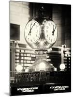 Grand Central Terminal's Four-Sided Seth Thomas Clock - Manhattan - New York-Philippe Hugonnard-Mounted Photographic Print