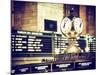 Grand Central Terminal's Four-Sided Seth Thomas Clock - Manhattan - New York-Philippe Hugonnard-Mounted Photographic Print