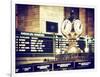 Grand Central Terminal's Four-Sided Seth Thomas Clock - Manhattan - New York-Philippe Hugonnard-Framed Photographic Print