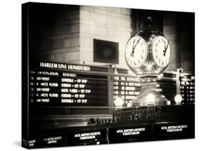 Grand Central Terminal's Four-Sided Seth Thomas Clock - Manhattan - New York-Philippe Hugonnard-Stretched Canvas