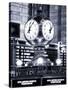 Grand Central Terminal's Four-Sided Seth Thomas Clock - Manhattan - New York-Philippe Hugonnard-Stretched Canvas