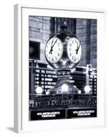 Grand Central Terminal's Four-Sided Seth Thomas Clock - Manhattan - New York-Philippe Hugonnard-Framed Photographic Print