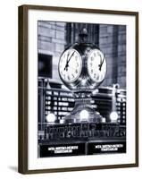 Grand Central Terminal's Four-Sided Seth Thomas Clock - Manhattan - New York-Philippe Hugonnard-Framed Photographic Print