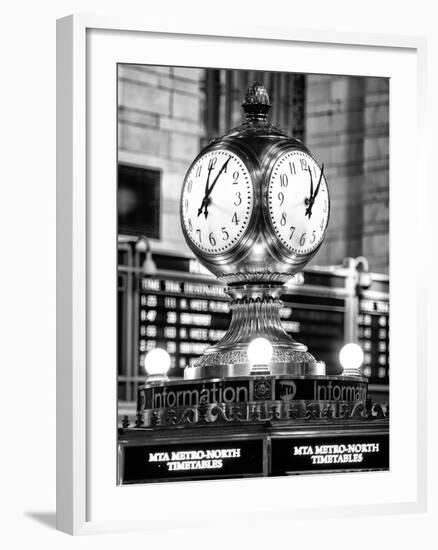 Grand Central Terminal's Four-Sided Seth Thomas Clock - Manhattan - New York-Philippe Hugonnard-Framed Photographic Print