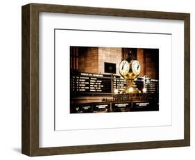 Grand Central Terminal's Four-Sided Seth Thomas Clock - Manhattan - New York-Philippe Hugonnard-Framed Art Print