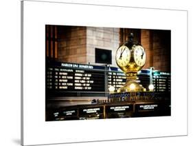 Grand Central Terminal's Four-Sided Seth Thomas Clock - Manhattan - New York-Philippe Hugonnard-Stretched Canvas