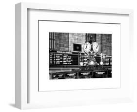 Grand Central Terminal's Four-Sided Seth Thomas Clock - Manhattan - New York-Philippe Hugonnard-Framed Art Print