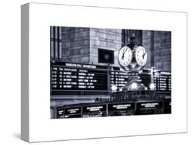 Grand Central Terminal's Four-Sided Seth Thomas Clock - Manhattan - New York-Philippe Hugonnard-Stretched Canvas