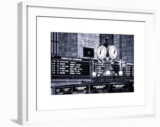 Grand Central Terminal's Four-Sided Seth Thomas Clock - Manhattan - New York-Philippe Hugonnard-Framed Art Print