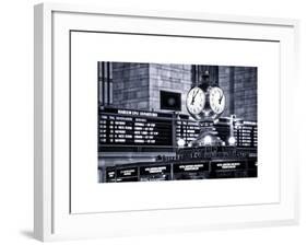 Grand Central Terminal's Four-Sided Seth Thomas Clock - Manhattan - New York-Philippe Hugonnard-Framed Art Print