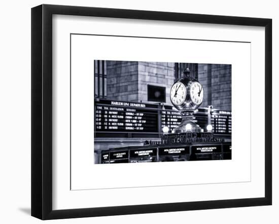 Grand Central Terminal's Four-Sided Seth Thomas Clock - Manhattan - New York-Philippe Hugonnard-Framed Art Print