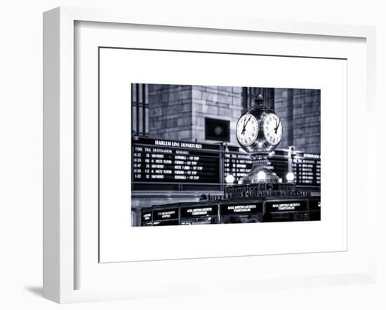 Grand Central Terminal's Four-Sided Seth Thomas Clock - Manhattan - New York-Philippe Hugonnard-Framed Art Print