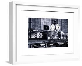 Grand Central Terminal's Four-Sided Seth Thomas Clock - Manhattan - New York-Philippe Hugonnard-Framed Art Print