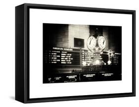 Grand Central Terminal's Four-Sided Seth Thomas Clock - Manhattan - New York-Philippe Hugonnard-Framed Stretched Canvas