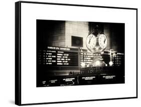 Grand Central Terminal's Four-Sided Seth Thomas Clock - Manhattan - New York-Philippe Hugonnard-Framed Stretched Canvas