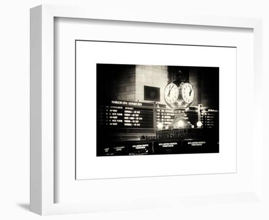 Grand Central Terminal's Four-Sided Seth Thomas Clock - Manhattan - New York-Philippe Hugonnard-Framed Art Print