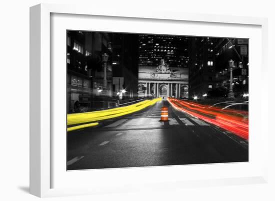 Grand Central Terminal Timelapse NYC-null-Framed Photo