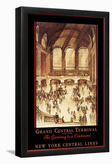 Grand Central Terminal-null-Framed Poster