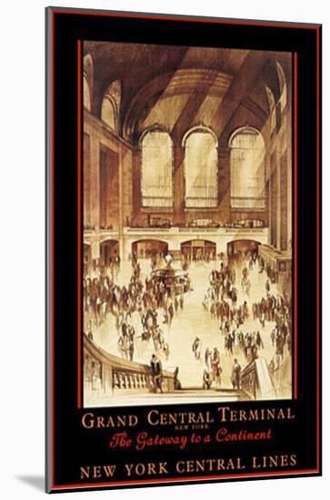 Grand Central Terminal-null-Mounted Poster