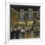 Grand Central Terminus, New York-Susan Brown-Framed Giclee Print