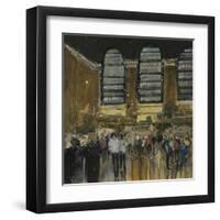 Grand Central Terminus, New York-Susan Brown-Framed Giclee Print