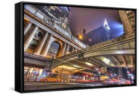 Grand Central-Moises Levy-Framed Stretched Canvas