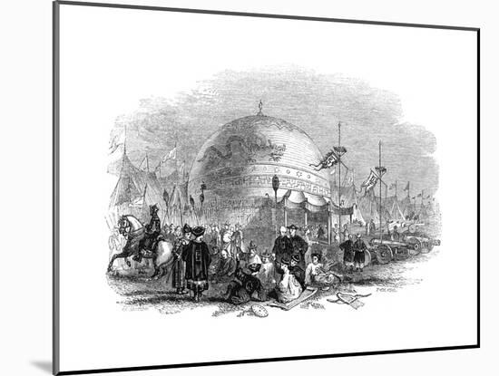 Grand Ceremony of Trying the Cannon, 1847-Giles-Mounted Giclee Print