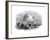 Grand Ceremony of Trying the Cannon, 1847-Giles-Framed Giclee Print