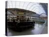 Grand Champagne Bar, Eurostar Terminal at St. Pancras Railway Station, London, England, UK-Peter Barritt-Stretched Canvas