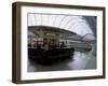 Grand Champagne Bar, Eurostar Terminal at St. Pancras Railway Station, London, England, UK-Peter Barritt-Framed Photographic Print