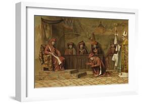 Grand Chapter of the Order of the Golden Fleece, 2 May 1456-Willem II Steelink-Framed Giclee Print